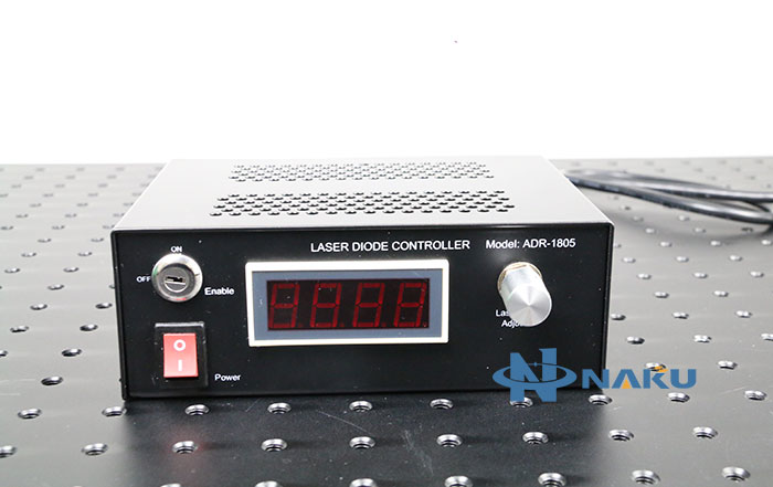 532nm narrow linewidth raman laser